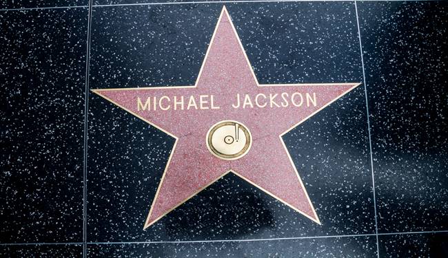 Etoile Michael Jackson los angeles walk of fame